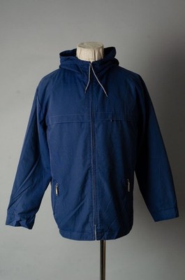 VTG 60 70s Euro Front Zip Parka Jacket Size 52 OPTI Zipper