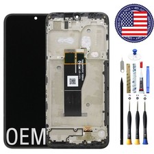 LCD Display Touch Screen Digitizer Frame Replacement For Cricket Debut S2 U380AC