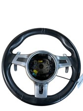2012 - 2013 Porsche 911 Front Driver Steering Wheel Body Paddle Shifters 2012 - 2013 Porsche 911 Front Driver Steering Wheel Body Paddle Shifters