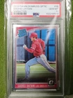 Shohei Ohtani RC PSA 10 2018 Optic #56 VARIATION ROOKIE Base running in red