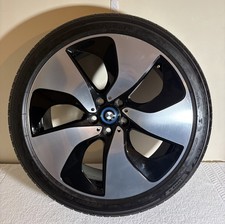 14-20 BMW I8 112 115 HYBRID 20 INCH 5 STUD 5 SPOKE ALLOY WHEEL 7JX20 H2 & Tyre