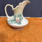 G- Vintage Hull Art Pottery USA Wild Flower  Vase W-11 -8 1/2 Pink