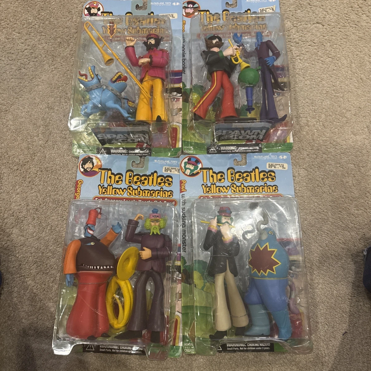 McFarlane Toys The Beatles Music 2000 Year Manufactured Action