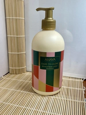 AHAVA Dare To Glow Mineral Body Lotion Sea-Kissed Hydrating 500ml - Image 1 of 3