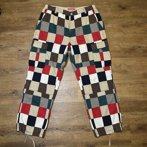 Pantalon cargo patchwork Supreme S/S 2019 taille 36