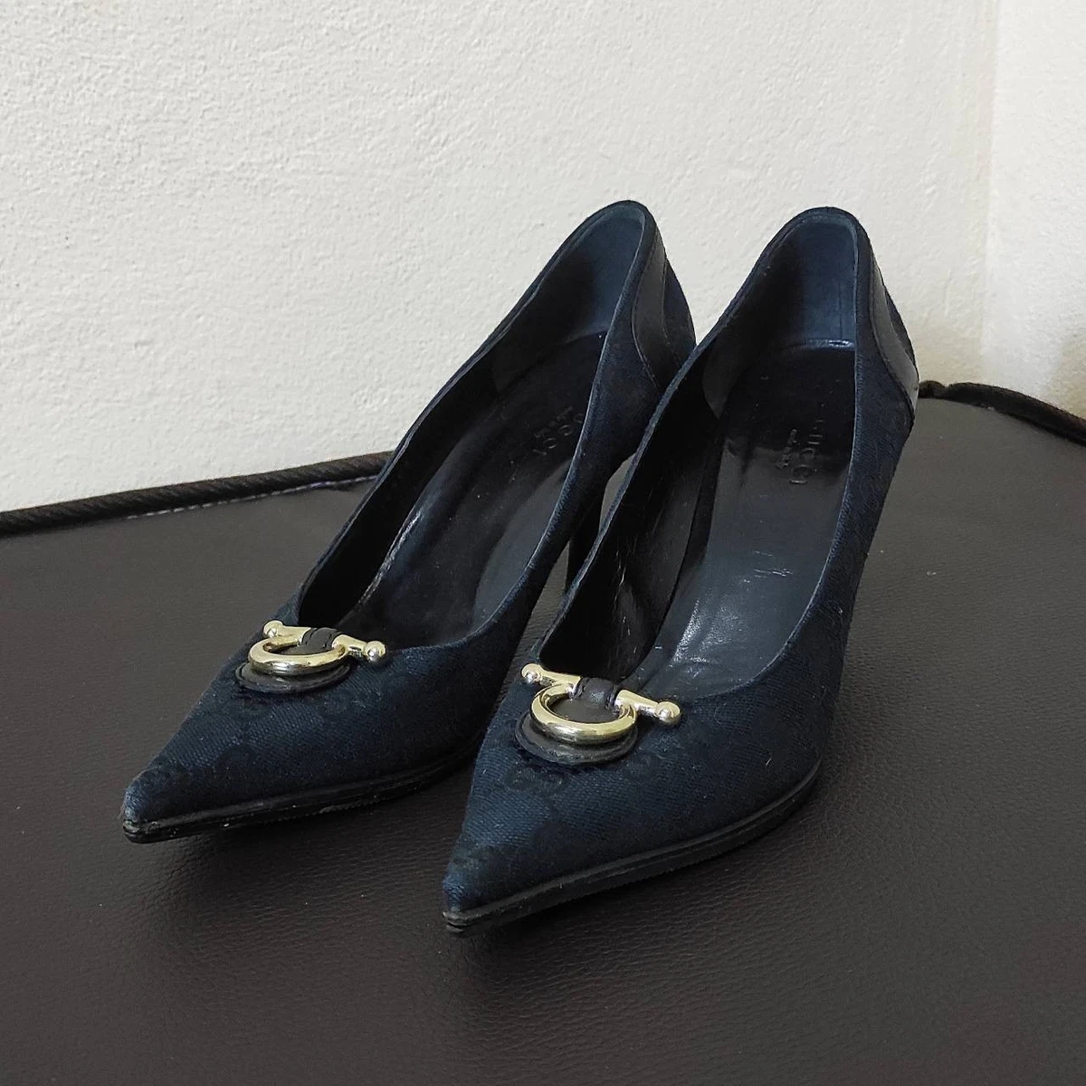 Gucci Monogram Shoes In Women's Heels for sale | eBay