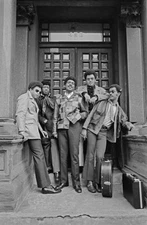 American soul group The Chi-Lites location unspecified April 1969 Old Photo
