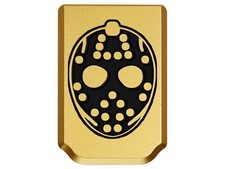 NDZ Springfield Hellcat OSP RDP Aluminum Magazine Base Plate Gold Engraved Black
