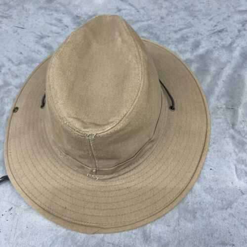 HENSCHEL HATQUARTERS Western Aussie Outback Cowboy made in USA kaki grande - Foto 3 di 7