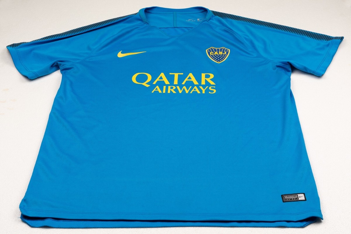Boca Juniors 18/19 Squad Top Training Jersey - Nike Authentic | eBay