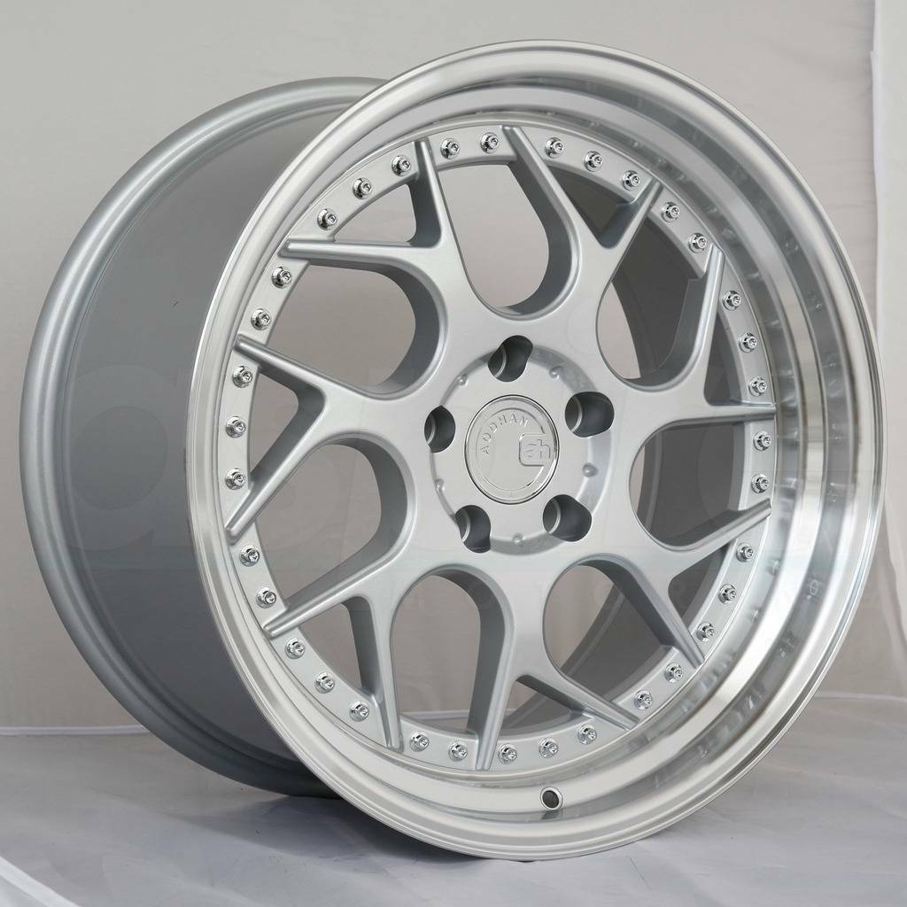 18x8.5 +35 Aodhan DS01 5x114.3 Silver 18 Inch Wheels Rims Set of 4 | eBay