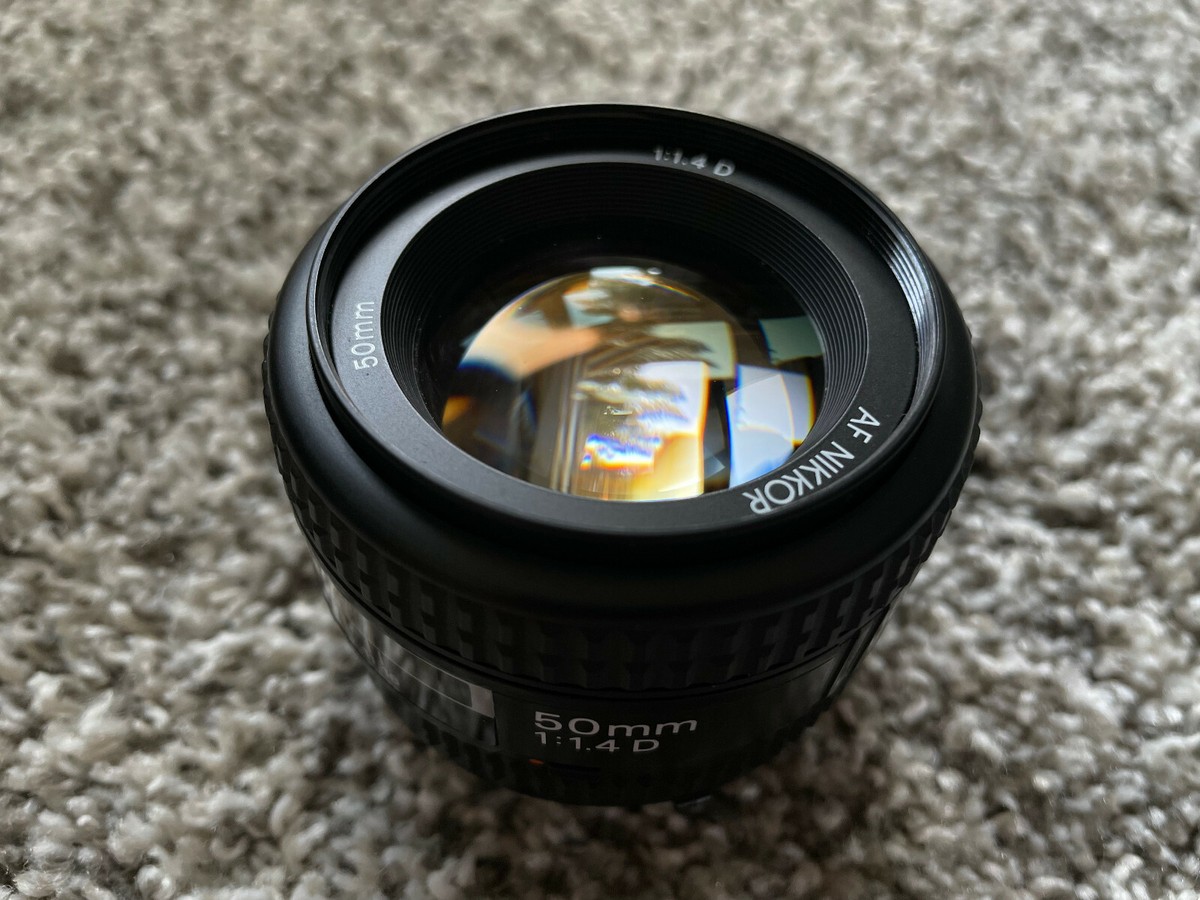 Nikon Nikkor AF 50mm f/1.4 D Lens #374 18208019021| eBay