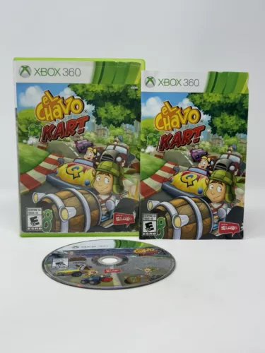 El Chavo Kart (No Scratches) for Xbox 360 *Tested* Complete CIB - Ships Same Day