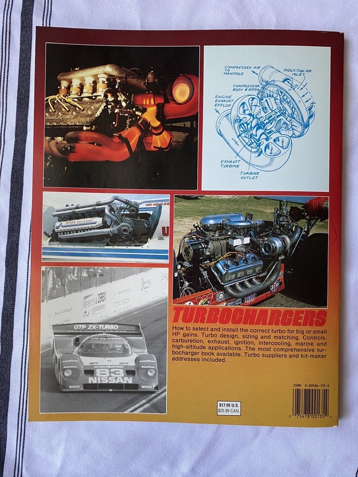 TURBOCHARGERS BOOK ENGINE Hugh MacInnes TURBO TURBOCHARGER HPBooks 49