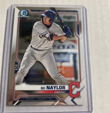 2021 Bowman Chrome #BCP-124- BO NAYLOR Rookie RC Card.