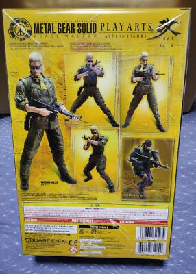 L GEAR SOLID PLAY ARTS 改PEACE WALKER METAL GEAR SOLID PEACE WALKER PLAY ARTS KAI SNAKE JUNGLE FATIGUES