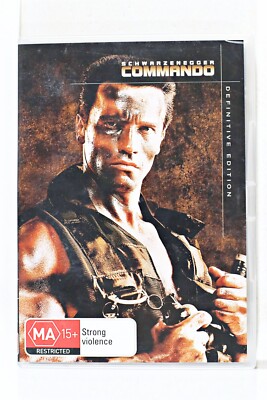 Commando (DVD) Definitive Edition Region 4
