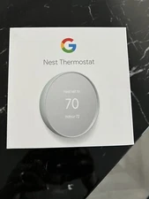 Google Nest Smart Thermostat, Snow - GA01334-US