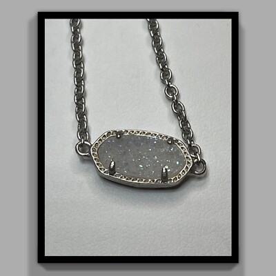 Kendra Scott Elaina Adjustable Chain Bracelet In Iridescent Drusy