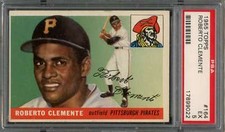1955 Topps 164 Roberto Clemente PSA 5 17899022