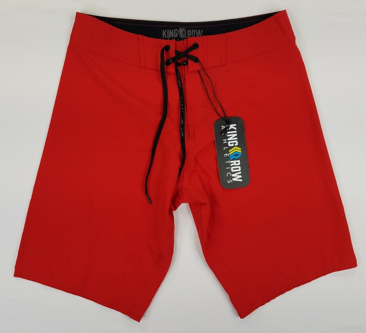 FILA Costume da bagno uomo King Row Athletics Guardian Board Shorts taglia 28 rosso NUOVO B2