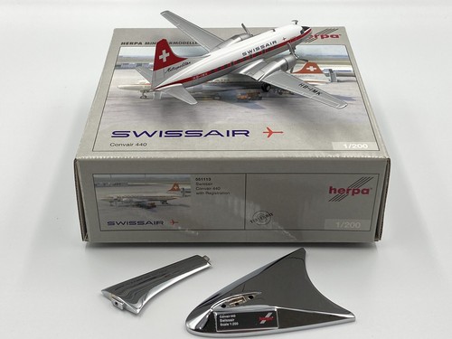 HERPA WINGS (551113) 1:500 SWISSAIR CONVAIR 440 BOXED ! - Picture 2 of 3