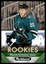 2017-18 PARKHURST GREEN ROOKIE MARCUS SORENSEN R74