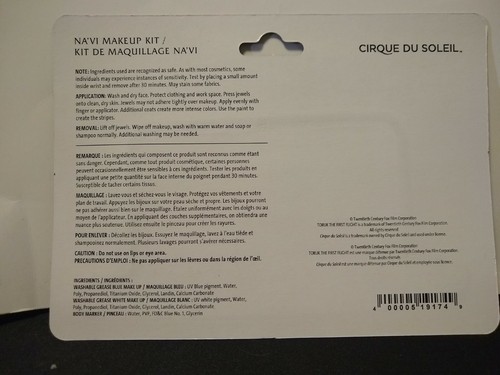 Avatar Halloween Cosplay Makeup Kit Cirque Du Soleil Na'vi SFX Costume New - Picture 2 of 4