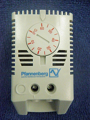 Pfannenberg FLZ 520 Schaltschrankthermostat 0...60° Temperaturregler  NEU OVP