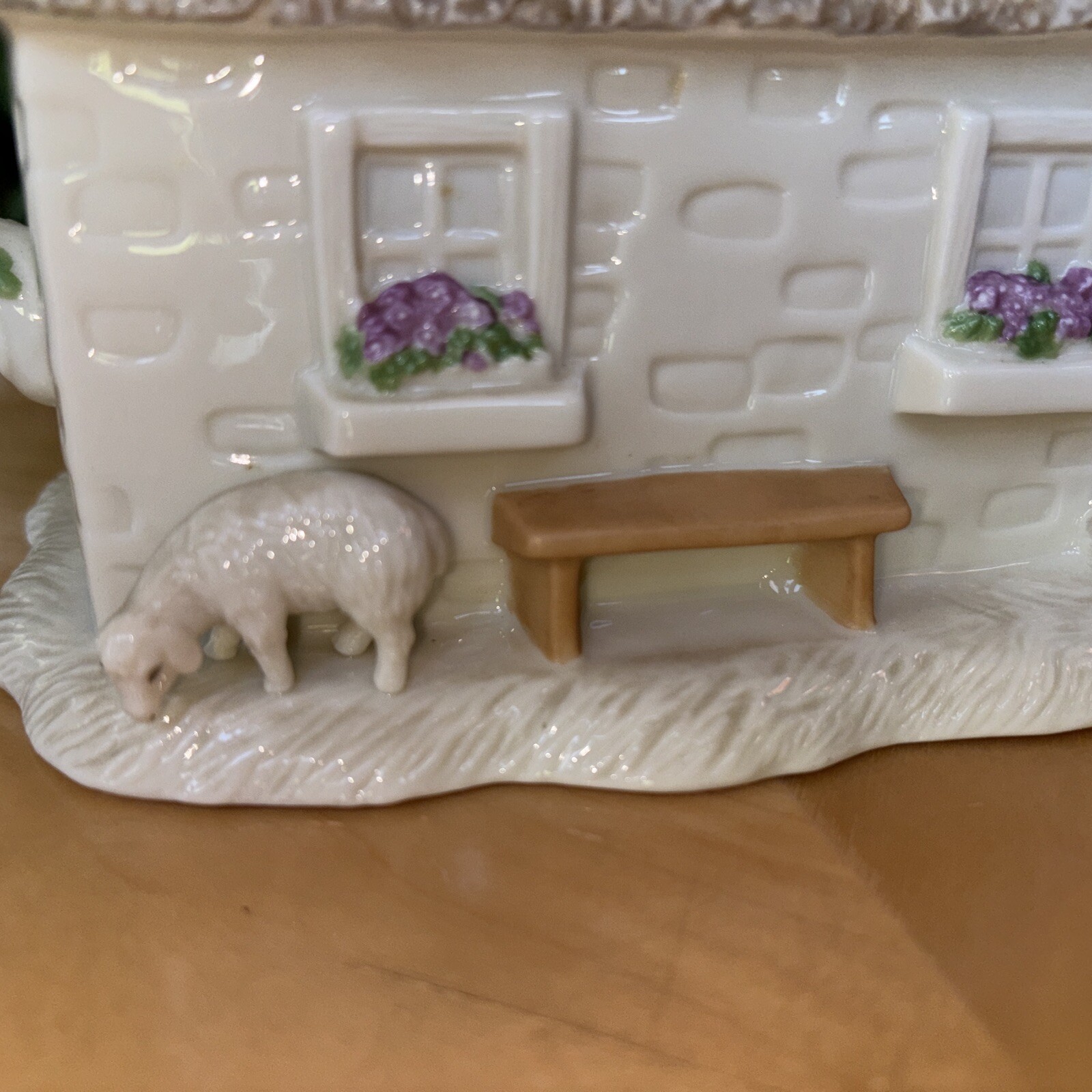 LENOX 2002 Irish Blessing Teapot Gold Porcelain Retired Limited