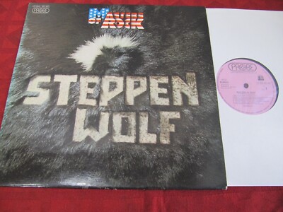 LP STEPPENWOLF Master of Rock 1st/p PINK PROBE REC GERMANY 1973 (Prog. Rock)