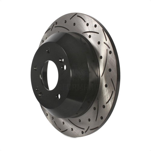 For Hyundai Santa Fe XL Front Rear Ceramic Pad Drilled Slot Disc Brak KDA-100999 - Picture 5 of 18