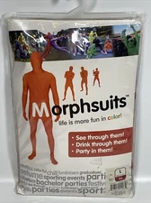 Original Morphsuit Red Large Unisex Skinsuit Halloween Costume 5'4"-5'10"