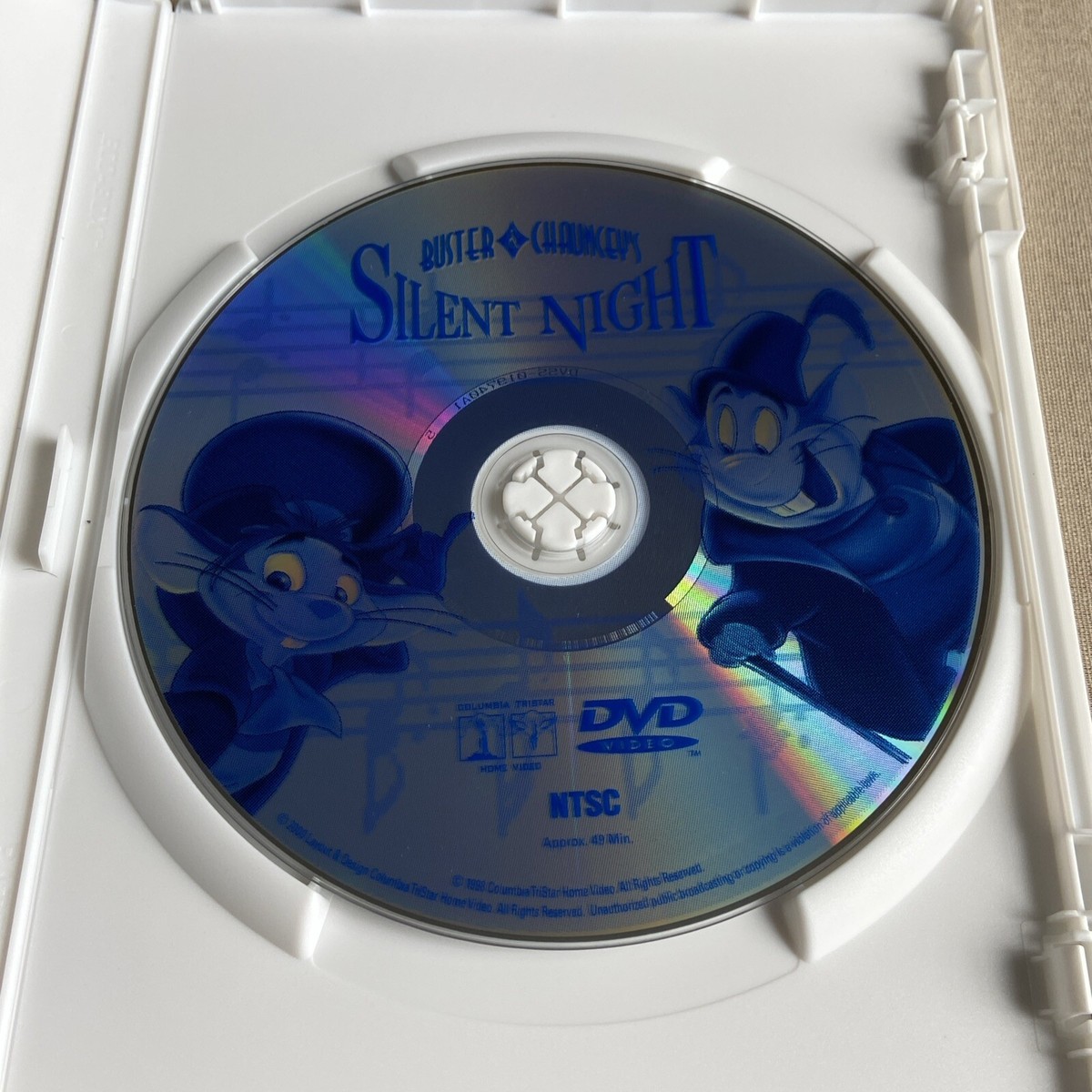 nissy　CD&DVD Buster & Chaunceys Silent Night (DVD 1998) Animated Christmas