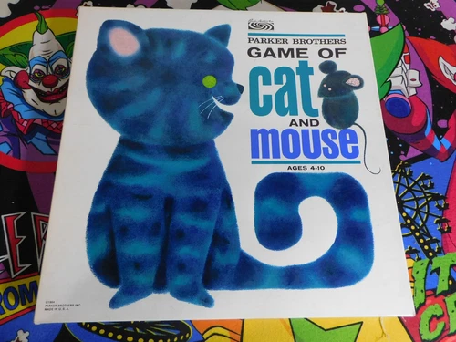 Game of Cat and Mouse Parker Brothers 1964