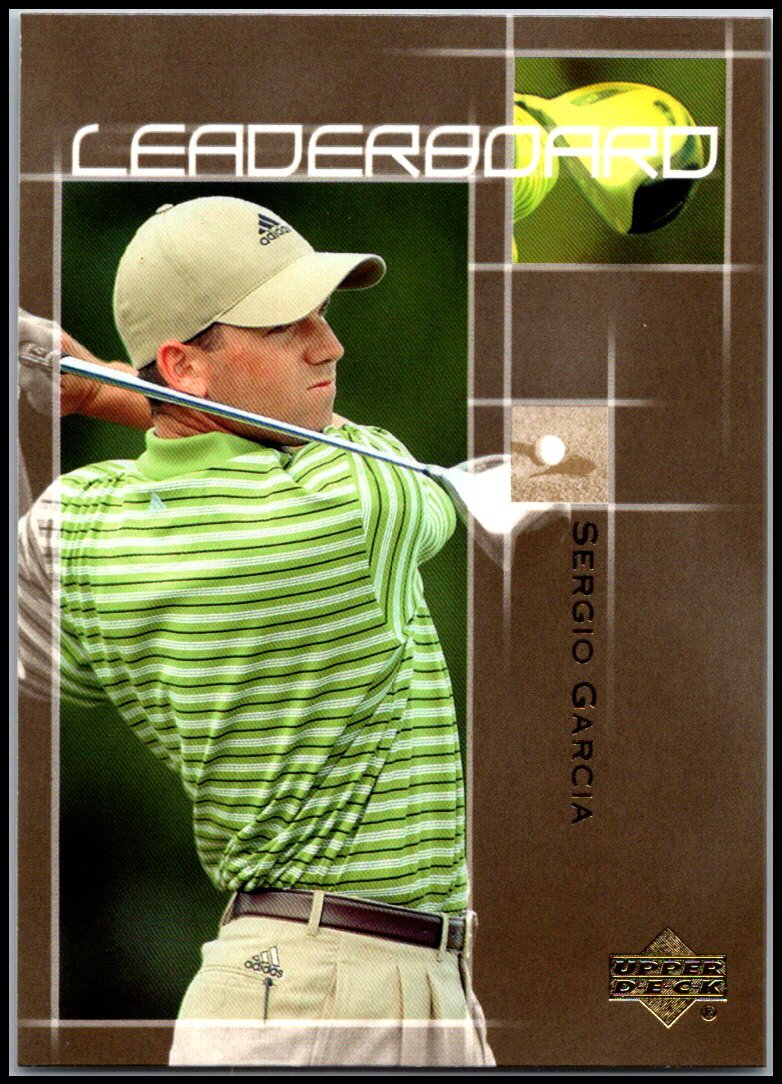 2003 UD Upper Deck Golf #61 Sergio Garcia - Leaderboard FREE SHIPPING!