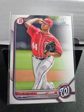 2022 Bowman Prospects 1st Bowman Andry Lara Washington Nationals #BP-70