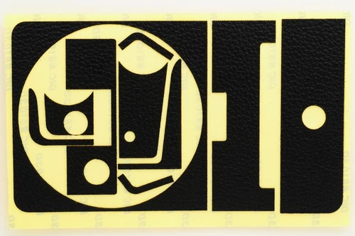 Leather Seal for HASSELBLAD 903SWC body only covering replace Pre-cut Black New