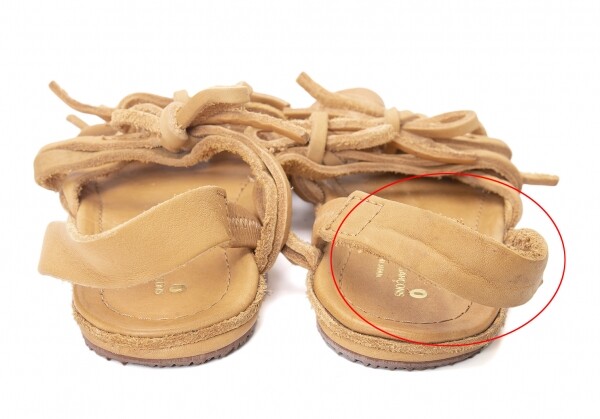 tao COMME des GARCONS Strappy leather sandals Size US About tao COMME des GARCONS Strappy leather sandals Size US About