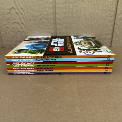 Lot of Books 7 DK Publishing Star Wars Lego Disney Children s Hardcover 2016