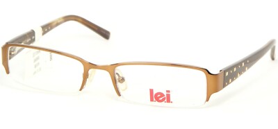 L.e.i. LEI 113 200 ESPRESSO BROWN EYEGLASSES GLASSES FRAME LEI113 49-17-130mm