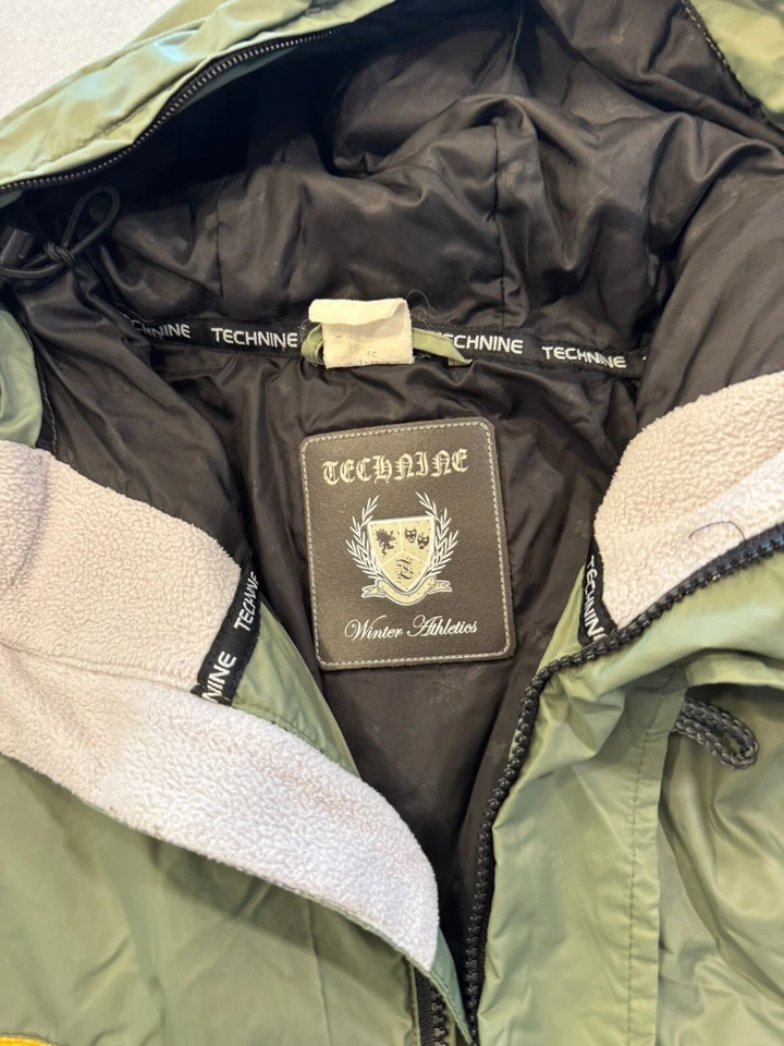 Chaqueta Technine Para Hombre XL Verde Oliva Invierno Combate Esquí/Snowboard Abrigo Foto 2 de 4