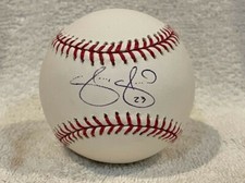 BEAUTIFUL Shannon Stewart AUTO'D OML Baseball, Minnesota Twins Div Champs, NICE!