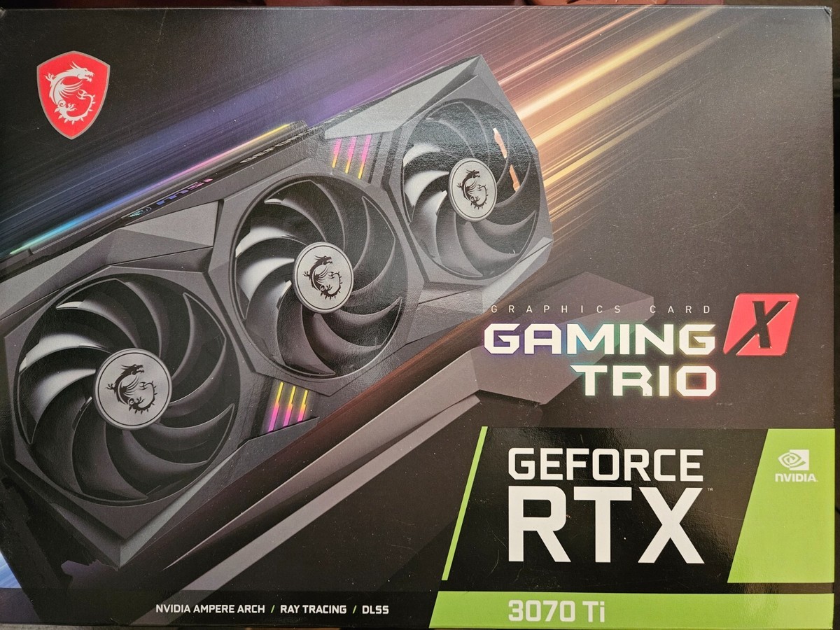 MSI GeForce RTX 3070 GAMING X TRIO 8GB GDDR6 Graphics Card MSI GeForce RTX 3070 GAMING X TRIO 8GB GDDR6 Graphics Card