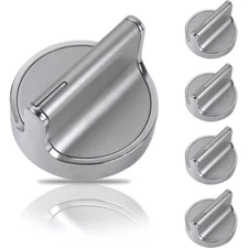 Replacement Gas Stove Knobs for Whirlpool WCG97US0DS00 WCG97US6DS00 WCG55US0HS00
