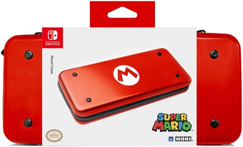 HORI Nintendo Switch Alumi Case Officially Licensed By Nintendo - Mario Edition - Picture 4 of 4