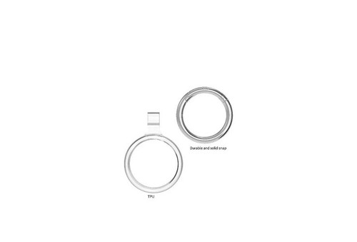SaharaCase Hybrid Flex Case for Apple AirTag Black/White/Blue/Red 4/Pack (B-2) - Picture 10 of 11
