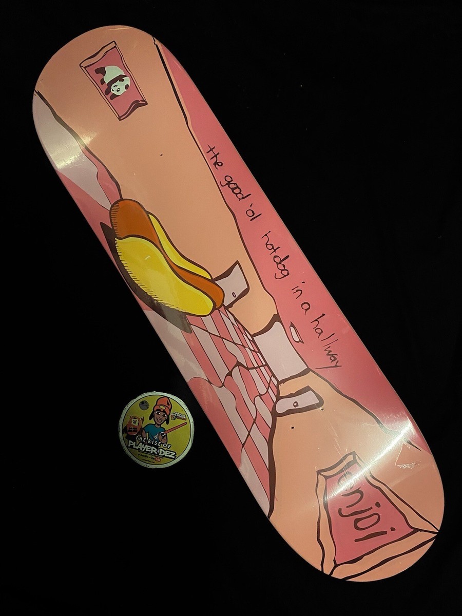 RARE Enjoi Louie Barletta Hot Dog Hallway Skateboard Deck Vintage