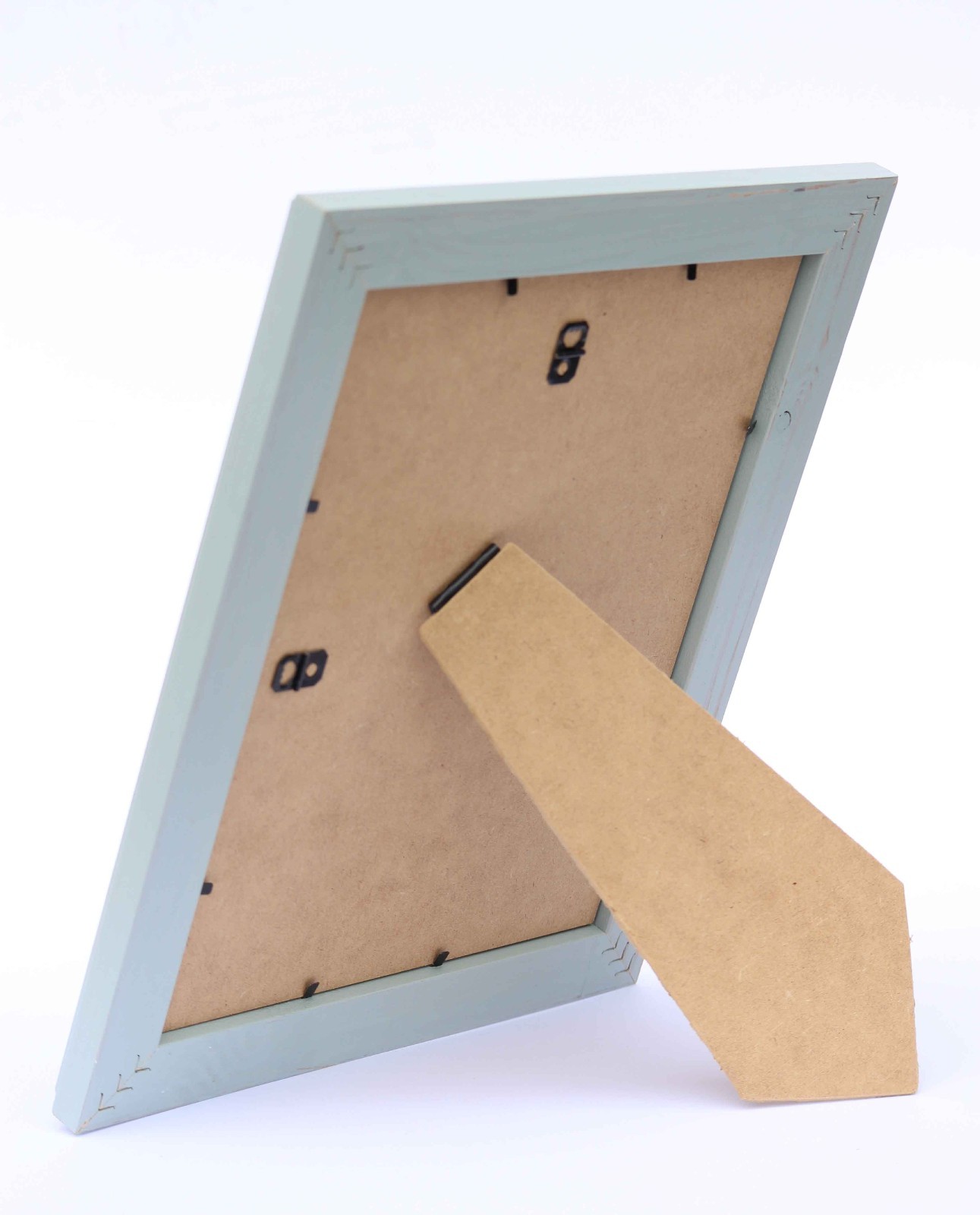 Blue Wooden Picture Frame Campbell Range Rustic Traditional Pine Photo