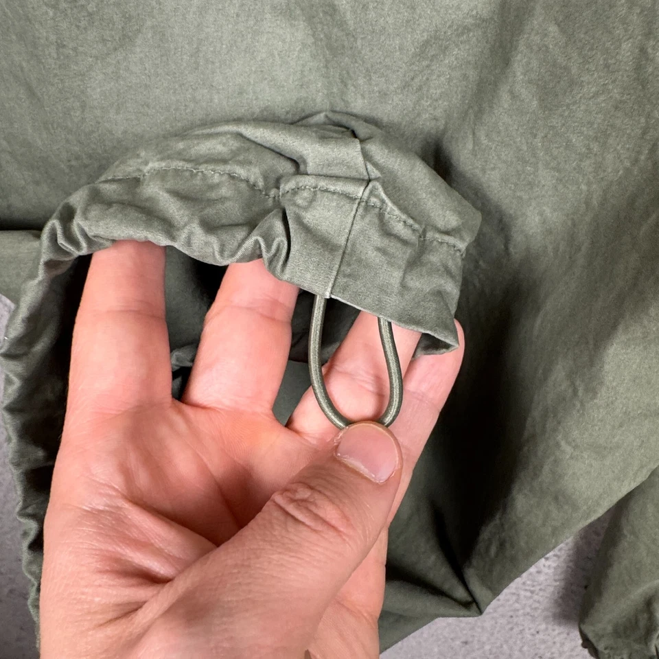 Sonoma Pants Womens XL Green Gorpcore Cropped Cargo Hiking Pull On Utility Y2K - Image 3 of 4